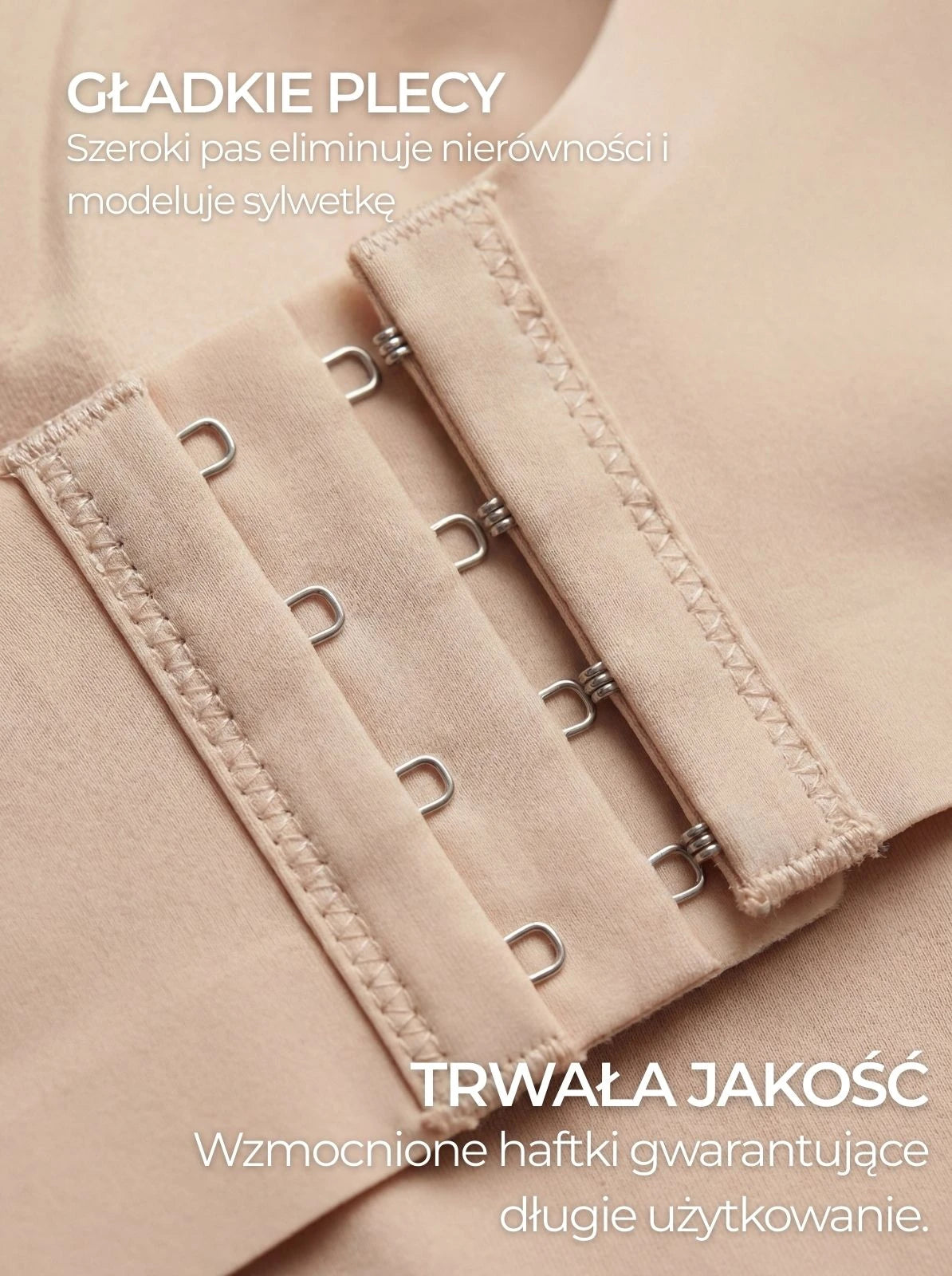 LINIA Żelowe Uniesienie Modelujący Biustonosz Bezszwowy V-Neck