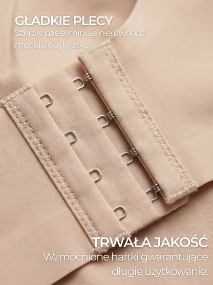 LINIA Żelowe Uniesienie Modelujący Biustonosz Bezszwowy V-Neck