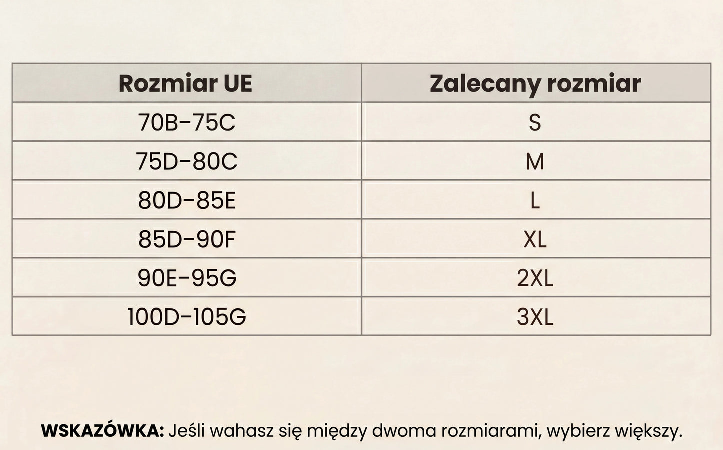 Biustonosz bez fiszbin z dekoltem V – komfort i delikatne uniesienie