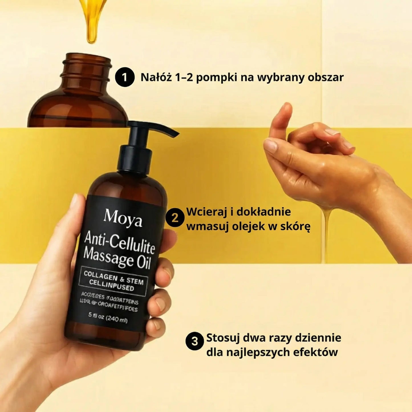 M3 Olejek do masażu antycellulitowego