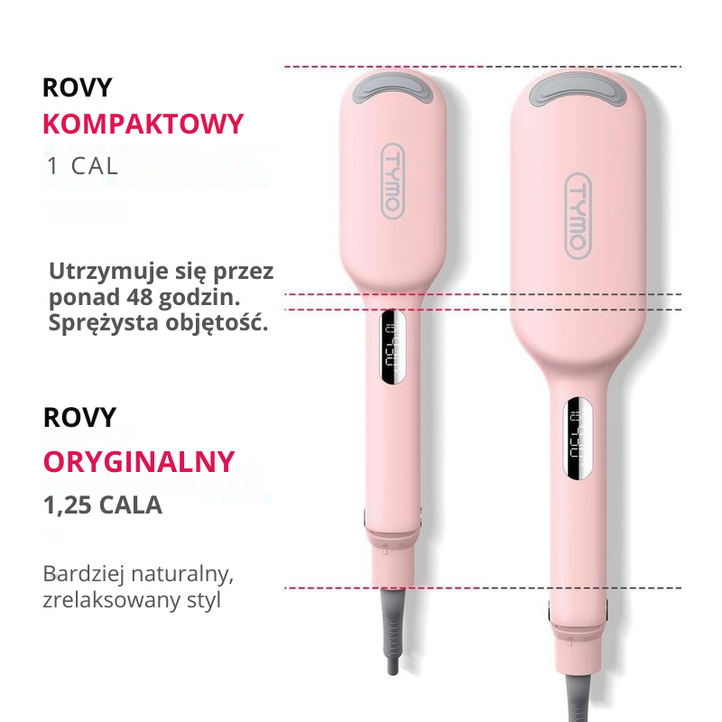 Tymo ProWave 2 w 1 Automatyczna lokówka i prostownica do włosów