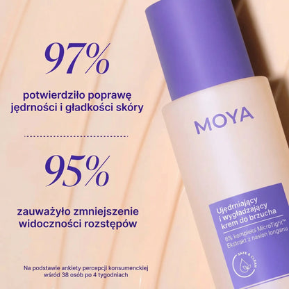 Ujędrniający i wygładzający krem do brzucha