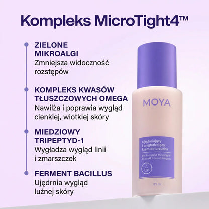 Ujędrniający i wygładzający krem do brzucha