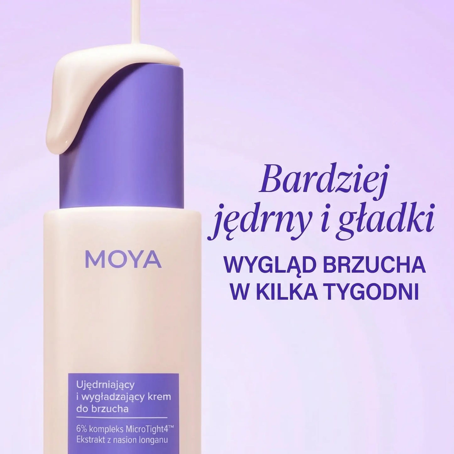 Ujędrniający i wygładzający krem do brzucha